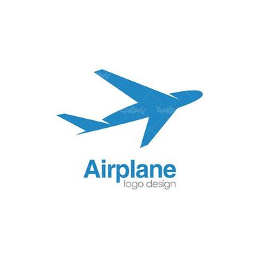 وکتور لوگو آژانس هواپیمایی وکتور لوگو هواپیما 9