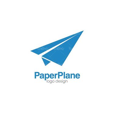 وکتور لوگو آژانس هواپیمایی وکتور لوگو هواپیما وکتور لوگو موشک کاغذی