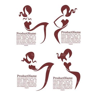 وکتور سالن آرایش وکتور سالن زیبایی وکتور مدل موی زن