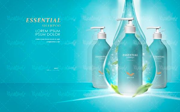 وکتور لوازم آرایشی و بهداشتی وکتور ژل ضد چروک صورت