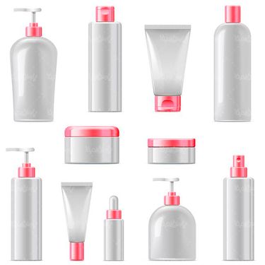 وکتور لوازم آرایشی وکتور کرم مرطوب کننده 1