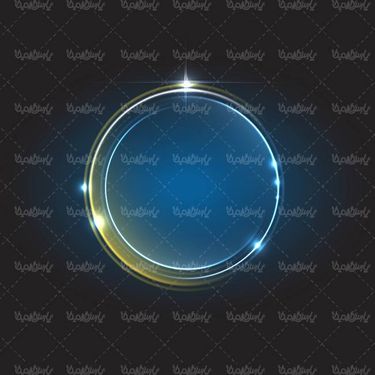 وکتور قاب دایره ای وکتور کادر دایره ای وکتور جلوه نور حاشیه قاب