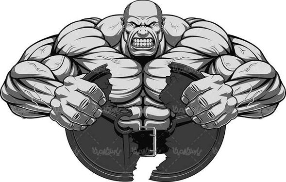 وکتور بدنسازی وکتور پرورش  اندام وکتور شکستن وزنه