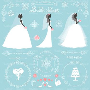 وکتور لباس عروس وکتور مزون عروس وکتور کیف عروس