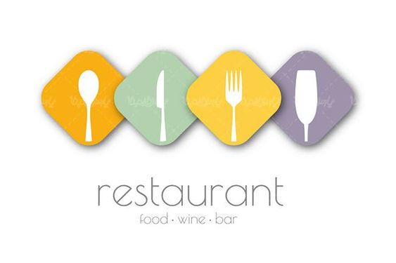 وکتور ظروف آشپزخانه وکتور کارد و چنگال وکتور لوگو رستوران10