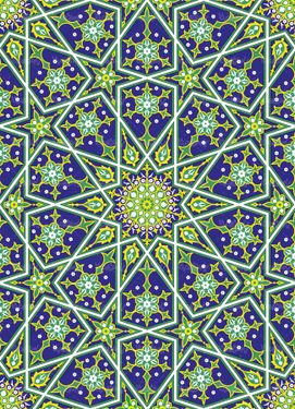 وکتور کاشی کاری وکتور تذهیب وکتور کتیبه