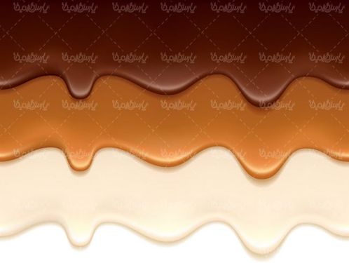 وکتور شکلات کاکائویی وکتور شکلات تلخ  وکتور موج شکلات1