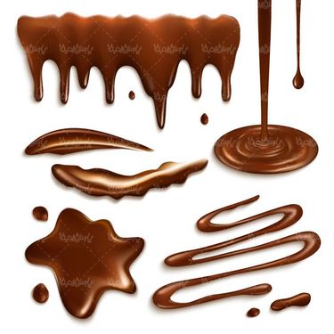 وکتور شکلات کاکائویی وکتور شکلات تلخ وکتور شره شکلات