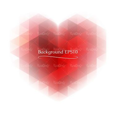 وکتور بک گراند سه بعدی وکتور پس زمینه قلبی