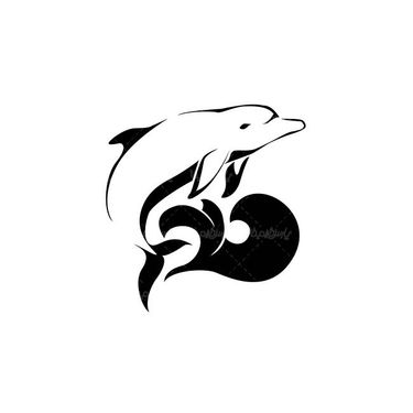 وکتور دولفین وکتور ماهی وکتور نقاشی دلفین وکتور دلفین سه بعدی3