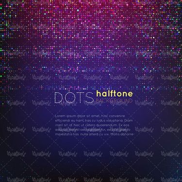 وکتور بک گراند نقطه ای رنگی نیم سایه وکتور پس زمینه