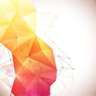 وکتور بک گراند رنگی سه بعدی وکتور موج گرافیکی الماس