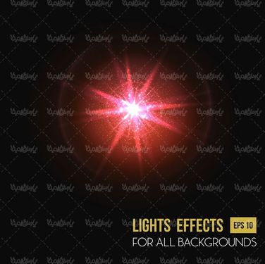 وکتور افکت نور وکتور جلوه نور گرافیکی وکتور تابش نور
