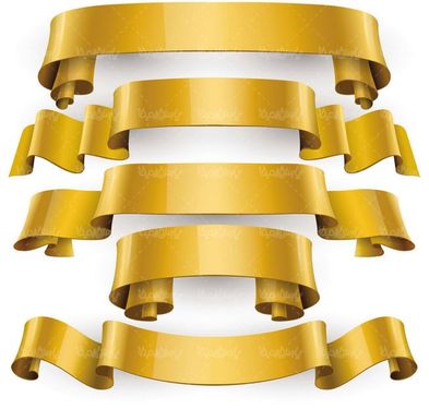 وکتور لیبل طلایی وکتور برچسب طلایی وکتور  روبان طلایی 8