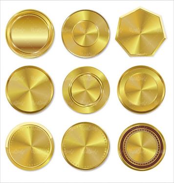 وکتور قاب طلایی وکتور کادر طلایی وکتور لوگو طلایی