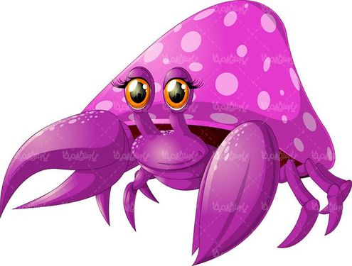 وکتور عروسک سازی وکتور عروسک خرچنگ وکتور اسباب بازی1