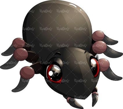 وکتور عنکبوت کتور حشره شناسی وکتور عنکبوت سیاه1