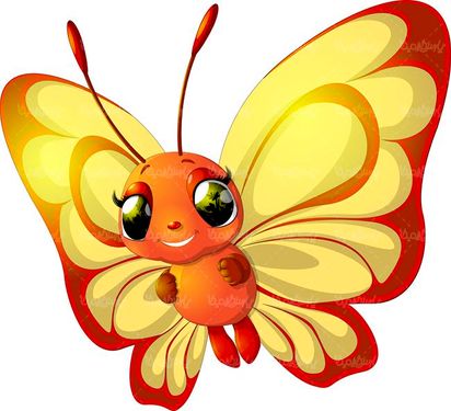 وکتور پروانه وکتور حشره وکتور پروانه رنگی