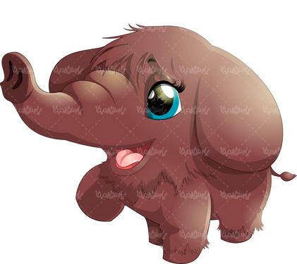 وکتور فیل وکتور حیوان غول پیکر وکتور باغ وحش 11