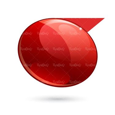 وکتور پرچم انتزاعی وکتور پرچم گرافیکی وکتور لیبل قرمز5