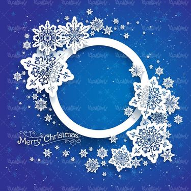 وکتور طرح کریسمس وکتور قاب گل وکتور کادر گل2