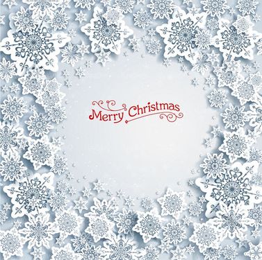 وکتور طرح کریسمس وکتور قاب گل وکتور کادر گل4