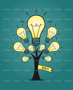 وکتور درخت وکتور لوگو درخت وکتور درخت لامپ صد