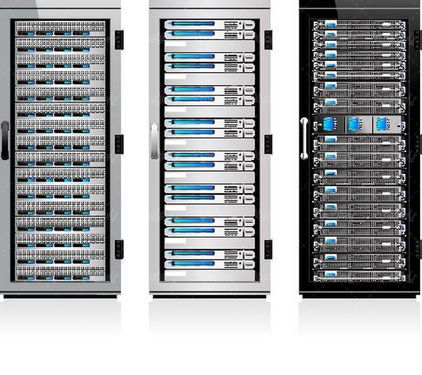 وکتور خدمات کامپیوتری وکتور کیس وکتور هاب وکتور شبکه3