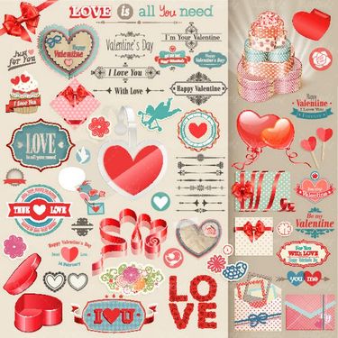 وکتور قلب وکتور عشق وکتور love  وکتور کادر قلبی 58