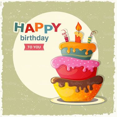 وکتور کیک تولد وکتور وکتور قنادی وکتور کیک خامه ای12