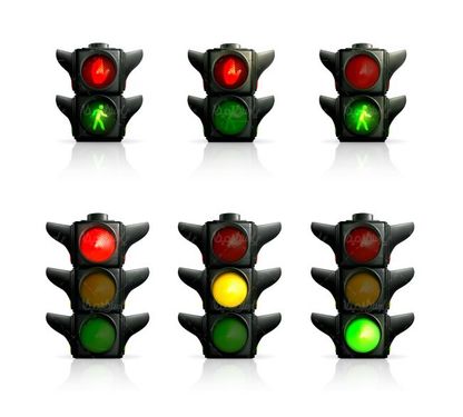 وکتور راهنمایی و رانندگی وکتور چراغ راهنما3