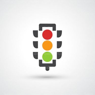 وکتور راهنمایی و رانندگی وکتور چراغ راهنما 7