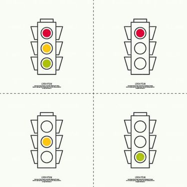 وکتور راهنمایی و رانندگی, وکتور چراغ راهنما 10