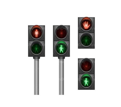 وکتور راهنمایی و رانندگی, وکتور چراغ راهنما 14