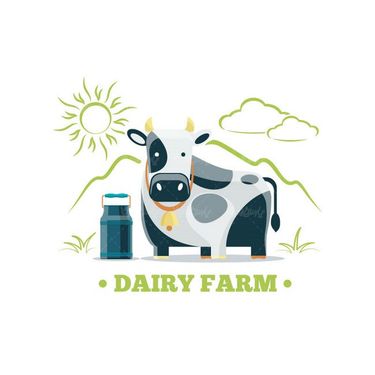 وکتور گاو وکتور دامداری وکتور دامپروری وکتور لبنیات5