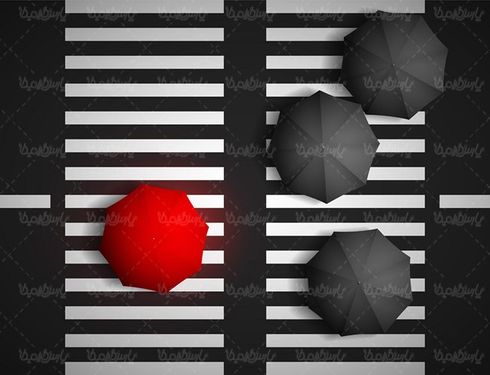 وکتور چتر وکتور بیمه وکتور نماد بیمه وکتور خط کشی عابر پیاده