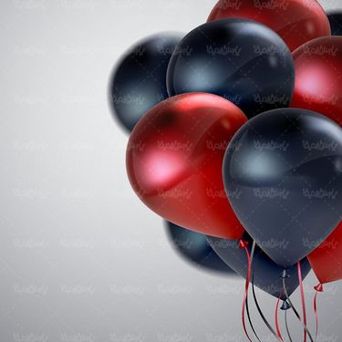 وکتور بادکنک رنگی وکتور بادکنک سه بعدی وکتور شادی3