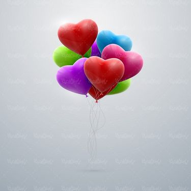 وکتور بادکنک رنگی وکتور بادکنک سه بعدی وکتور شادی13