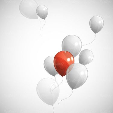 وکتور بادکنک رنگی وکتور بادکنک سه بعدی وکتور شادی23