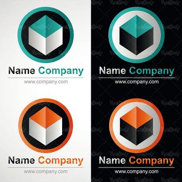 وکتور اشکال هندسی وکتور مکعب وکتور مکعب سه بعدی