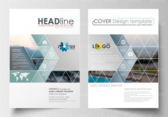 وکتور دیزاین تراکت وکتور قالب آماده تراکت1