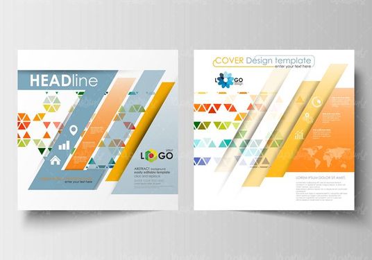 وکتور دیزاین تراکت وکتور قالب آماده تراکت15