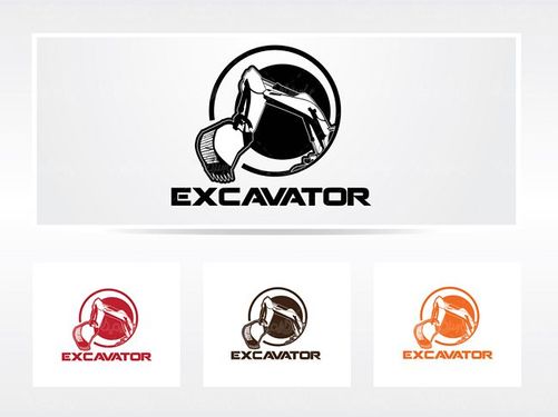 وکتور ماشین آلات سنگین وکتور بیل مکانیکی1