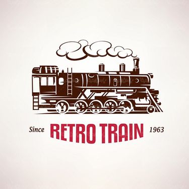 وکتور راه آهن وکتور قطار وکتور ریل وکتور لوکوموتیو12