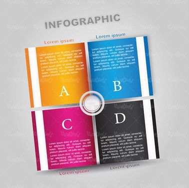 وکتور  اینفوگرافی وکتور اینفوگرافی گرافیکی48