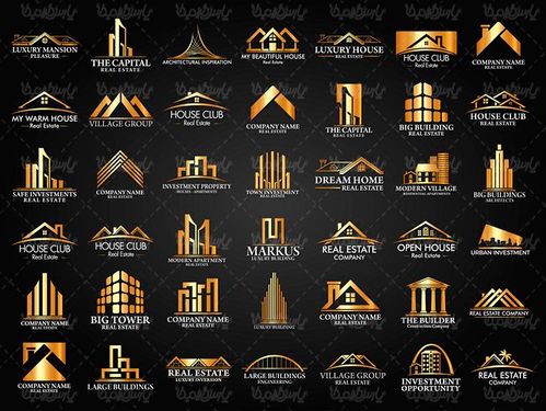 وکتور لوگو خانه وکتور لوگو ساختمان وکتور لوگو مشاور املاک3