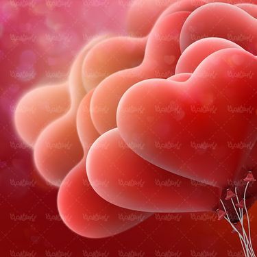 وکتور بادکنک قلبی وکتور دسته بادکنک وکتور عشق4