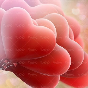 وکتور بادکنک قلبی وکتور دسته بادکنک وکتور عشق11