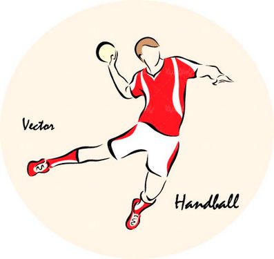 وکتور ورزش وکتور ورزشکار وکتور ورزش هندبال وکتور ورزش حرفه ای
