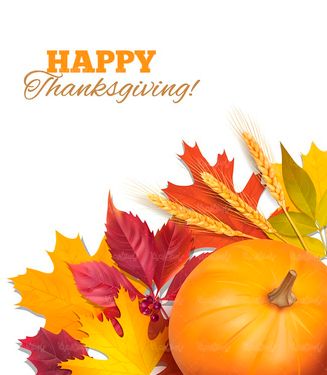 وکتور برگ پاییزی وکتور خوشه گندم وکتور کدو وکتور طرح پاییزی